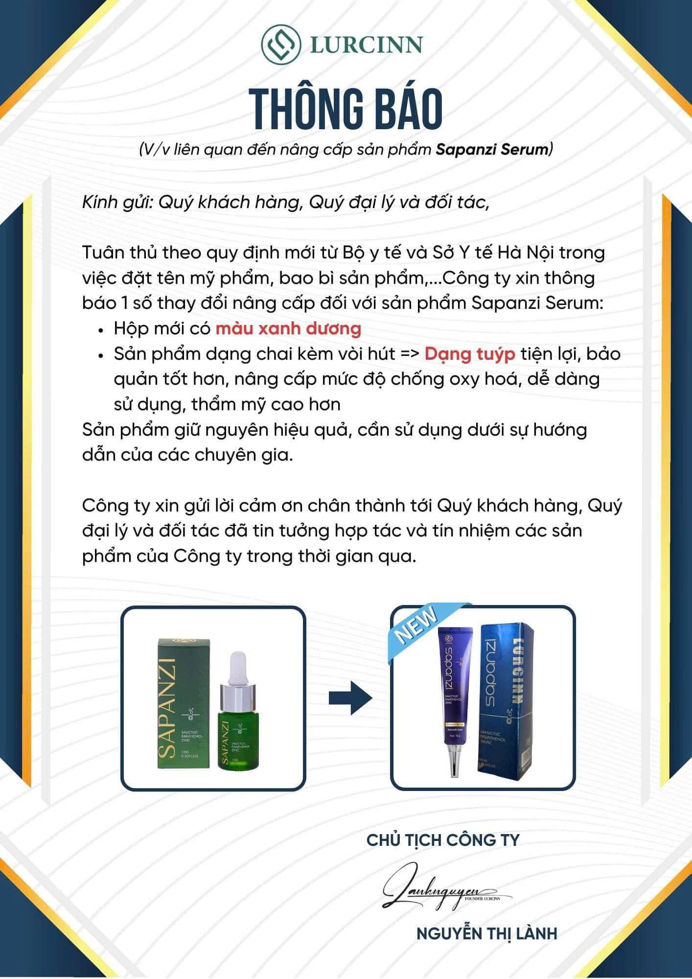 Serum Chăm Sóc Da Mụn Mờ Thâm LURCINN SAPANZI Prevent Acne 10ml_thumbnail_3