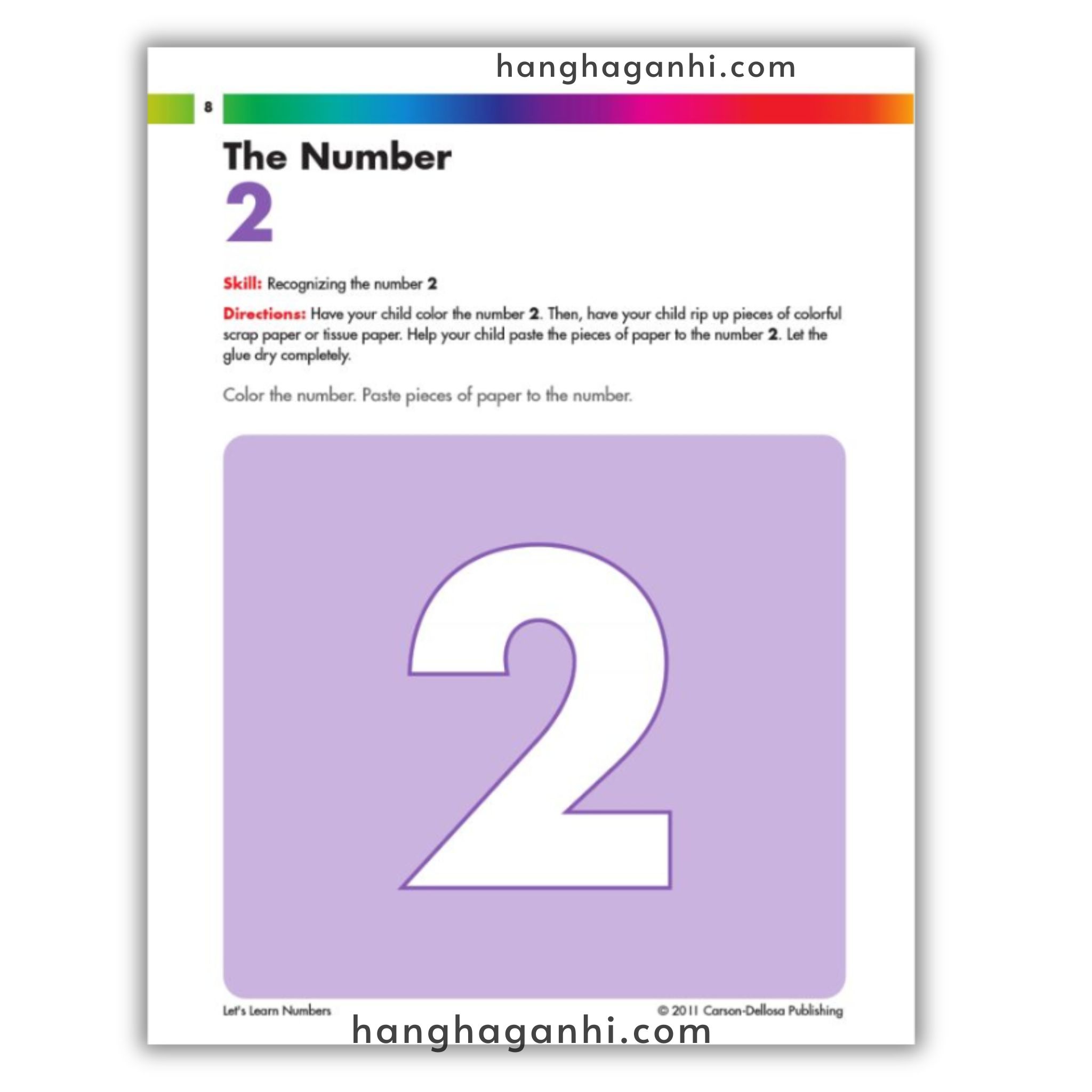 Spectrum 2+ Lets Learn Numbers for Early Years, sách Mỹ cho bé_thumbnail_3