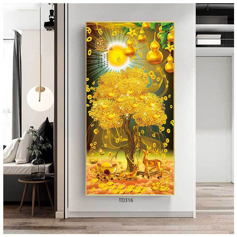 Tranh đứng tráng gương Hươu 4_thumbnail_12