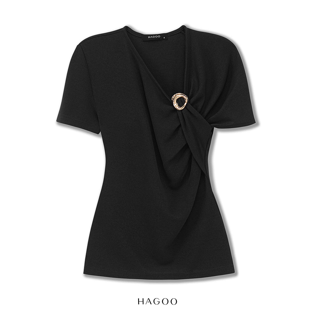 Áo ôm cổ lệch khuyên trang trí HAGOO_thumbnail_4