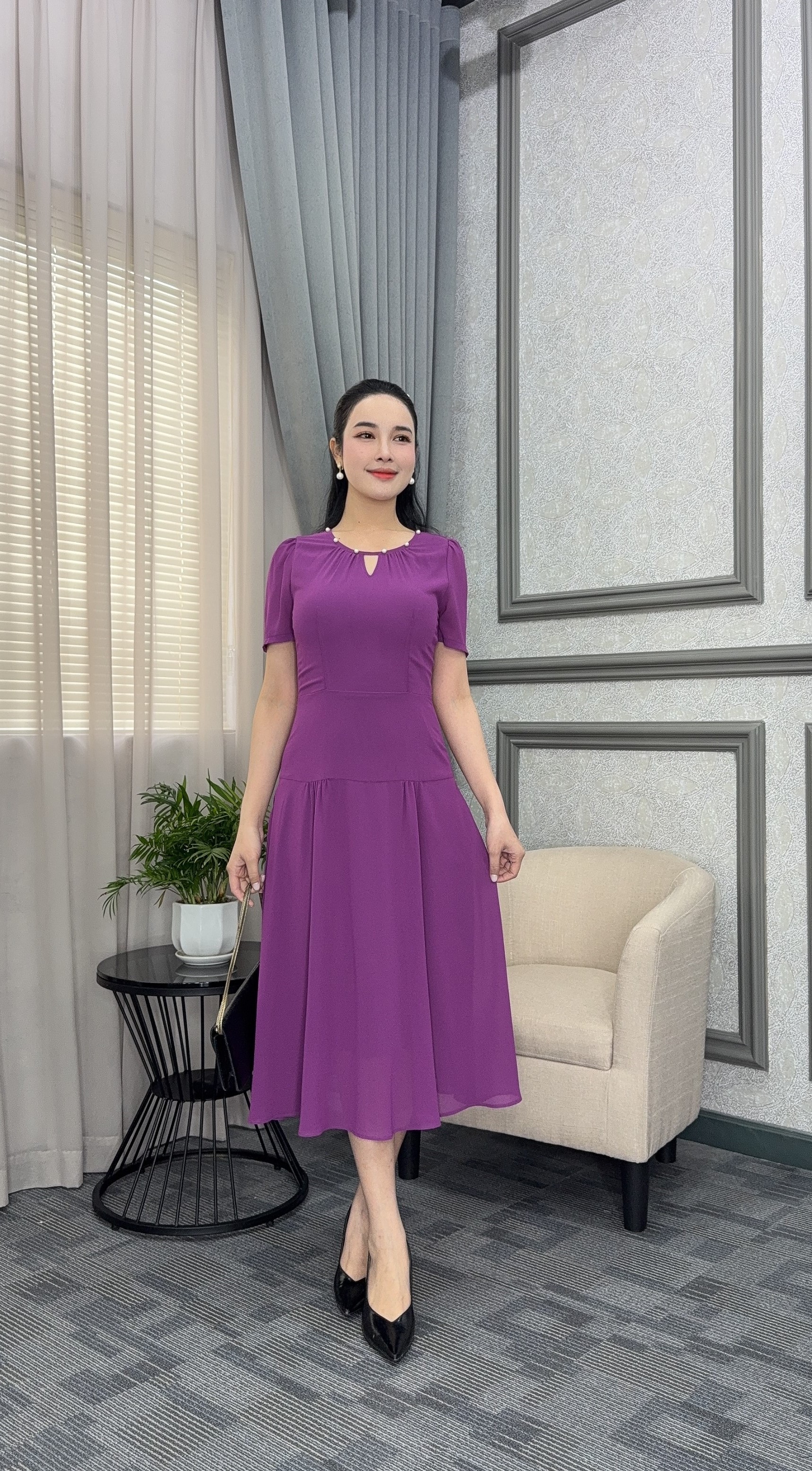 Đầm xòe - Y2005 - Thương hiệu Zonbig