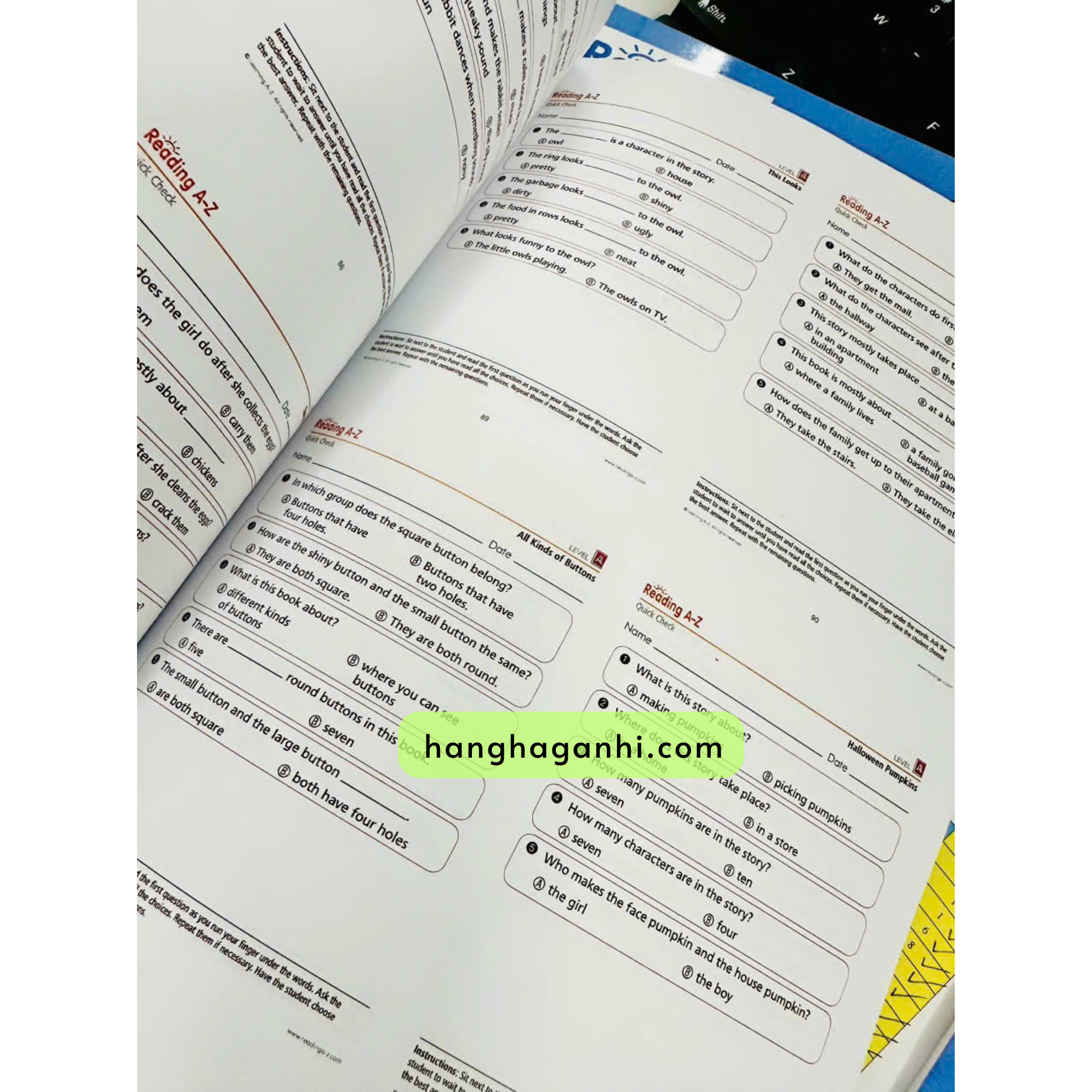Quiz Razkids - Sách in gộp khổ A4 Theo Level - Level A - Level Z2_thumbnail_5