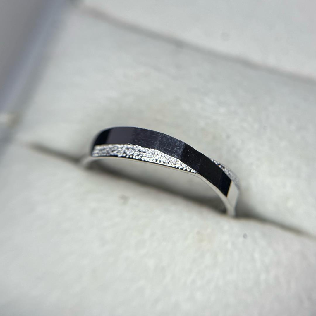 nhẫn cặp bạc si bạch kim dát cạnh vuông viền dải bạc mịn freesize _thumbnail_3