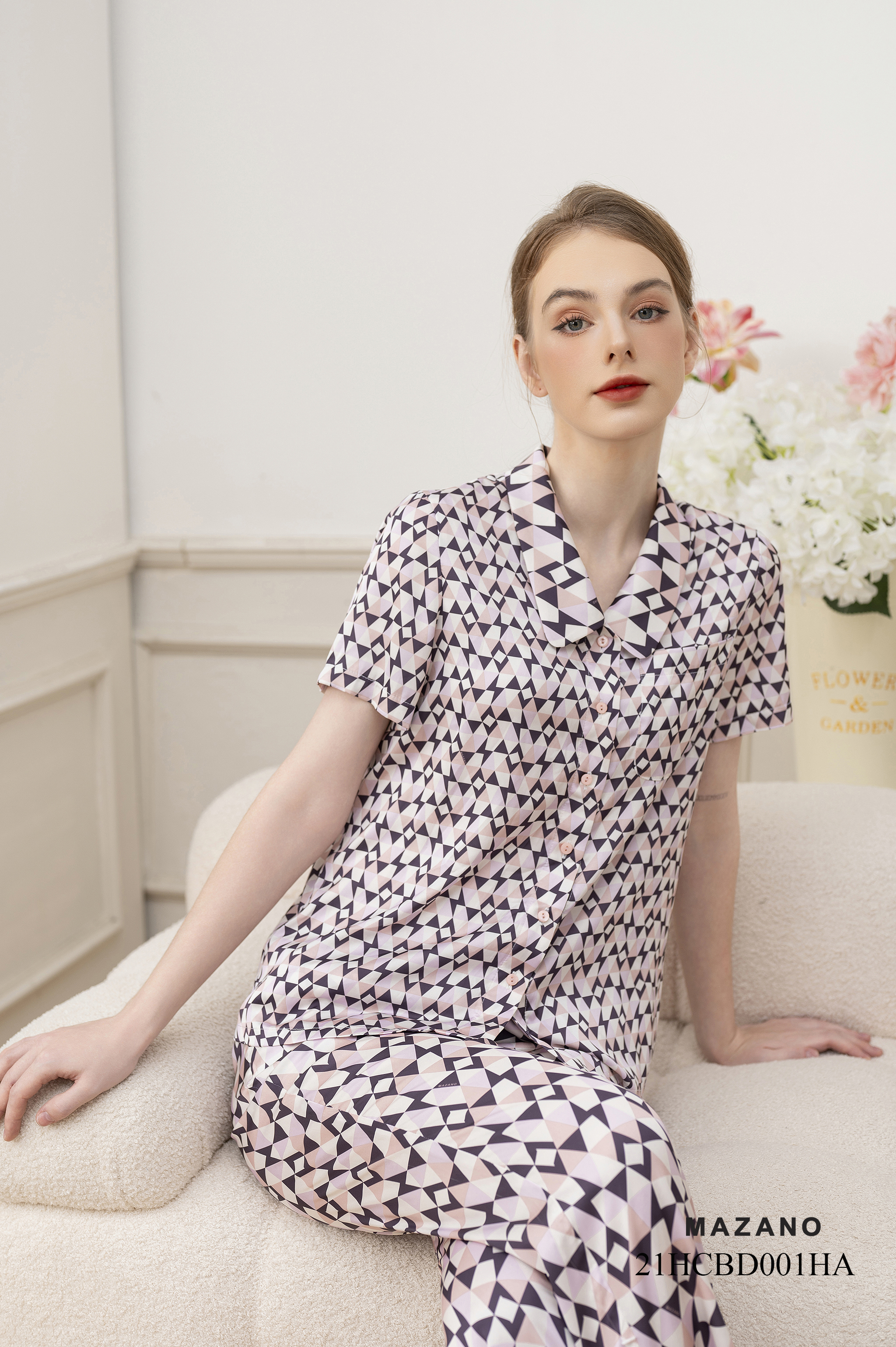 Bộ đồ Pijama lụa cộc tay ziczac_thumbnail_3