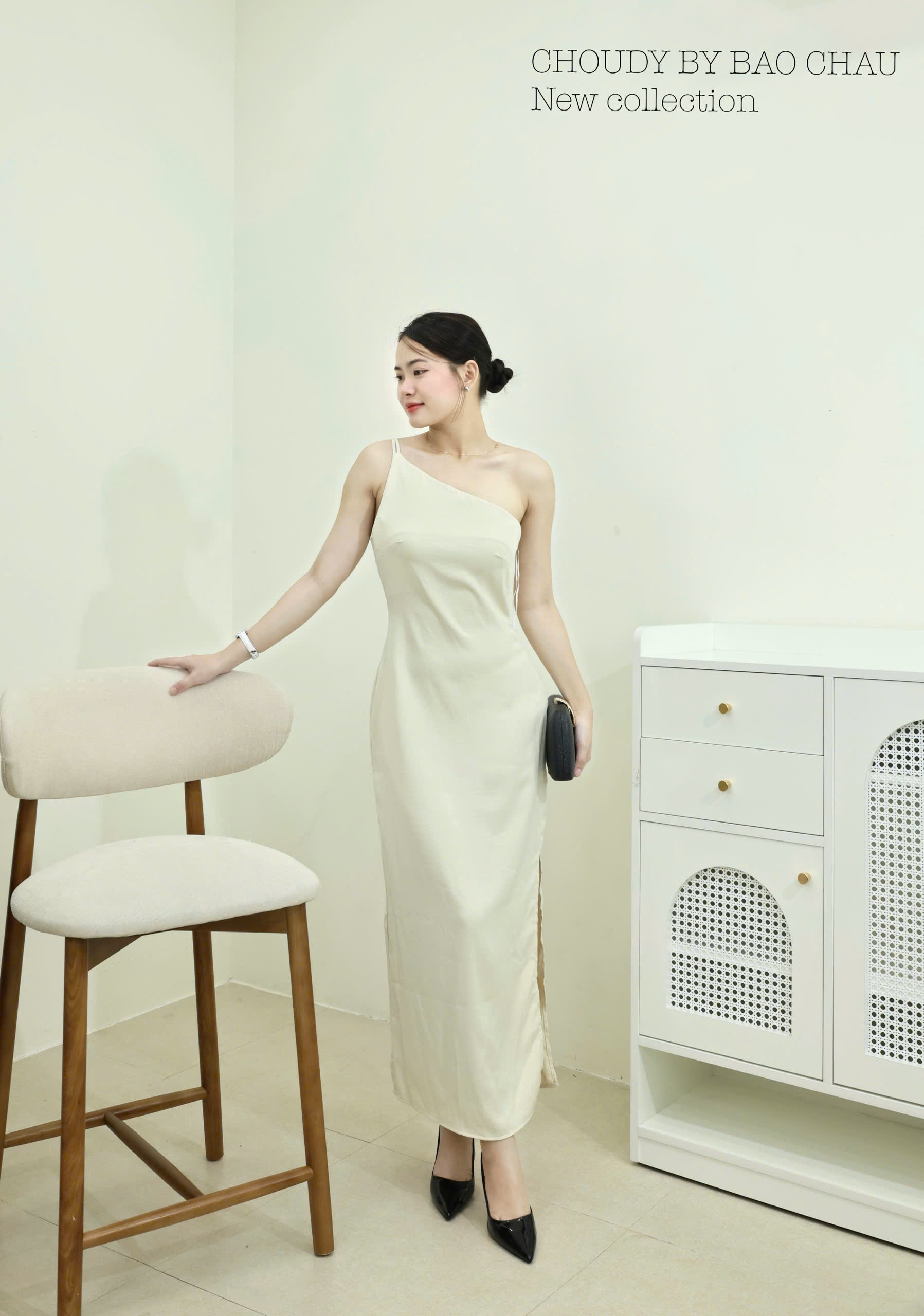 D373 ĐẦM LỤA 2 MÀU