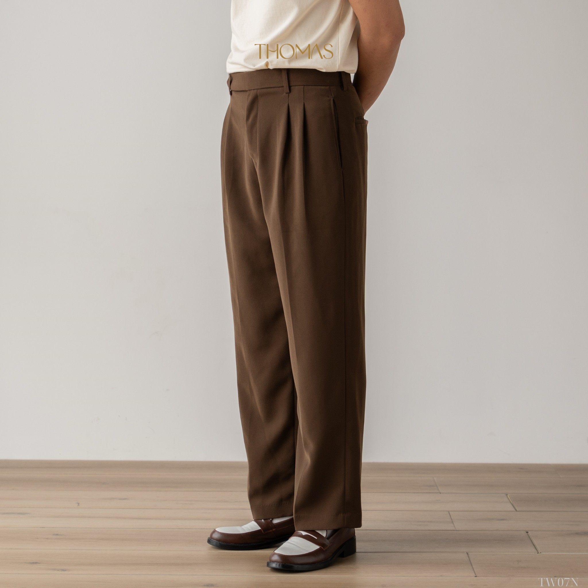 Quần Dài Basil Vải Thái Form Semi-Wide_thumbnail_5