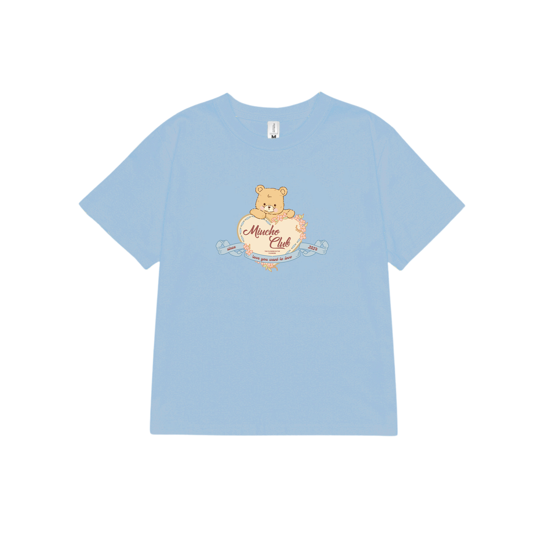 Áo Thun baby tee form ôm ABD1355 Miucho vải cotton co giãn in mix