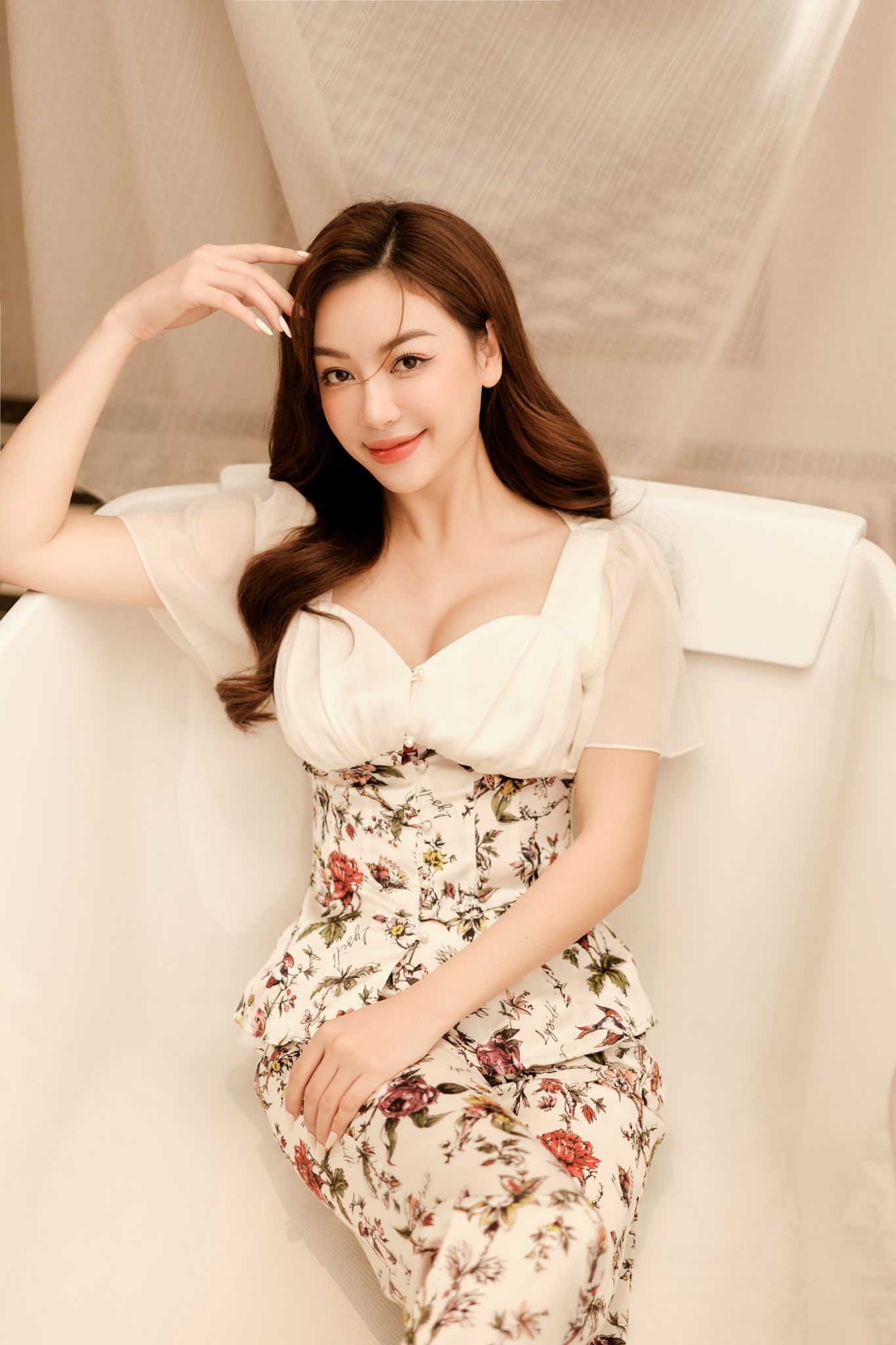 Bộ ngủ áo cộc tay, quần dài BN271_thumbnail_3