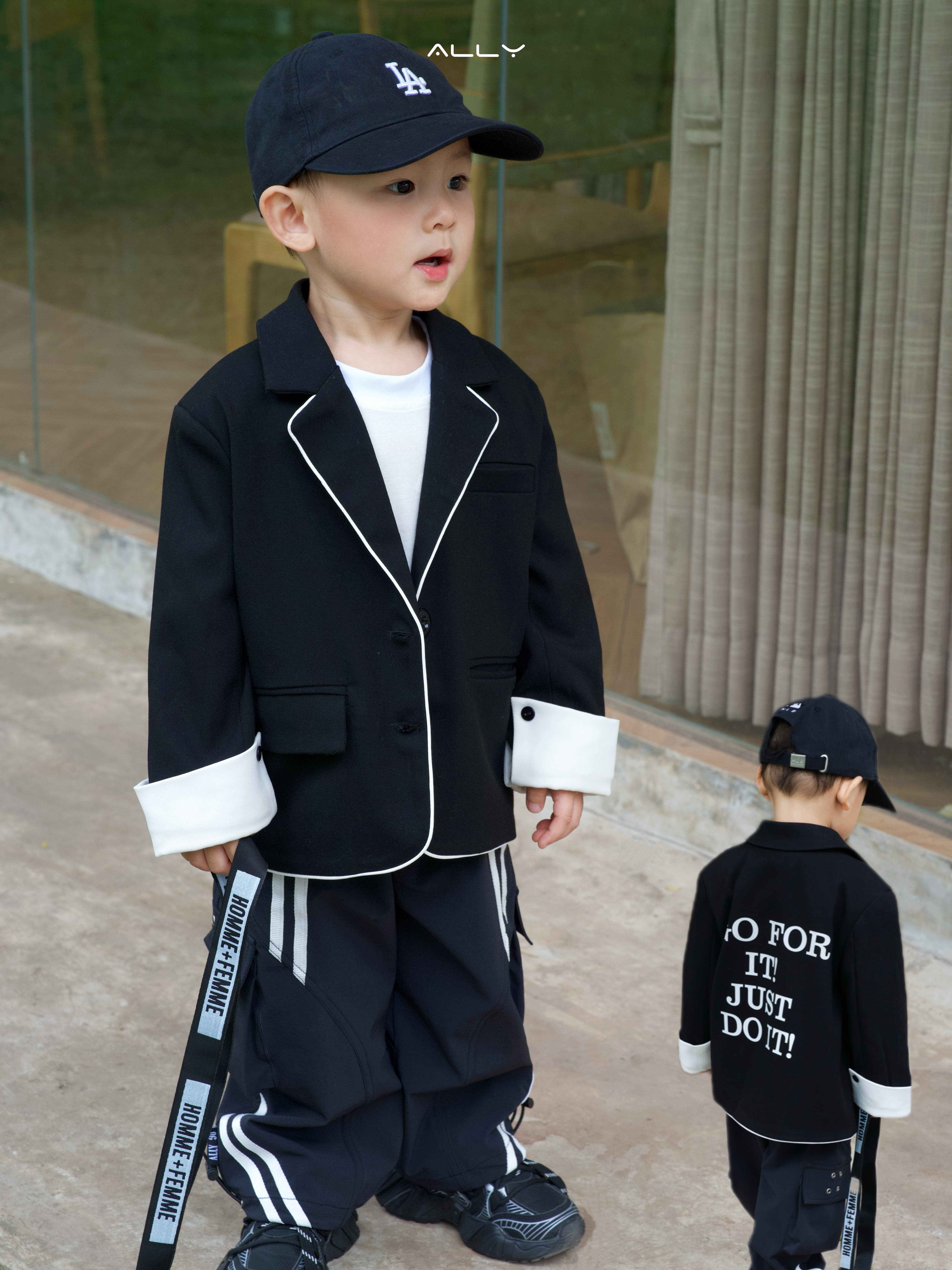 Áo vest bé trai phong cách Hàn Quốc S11