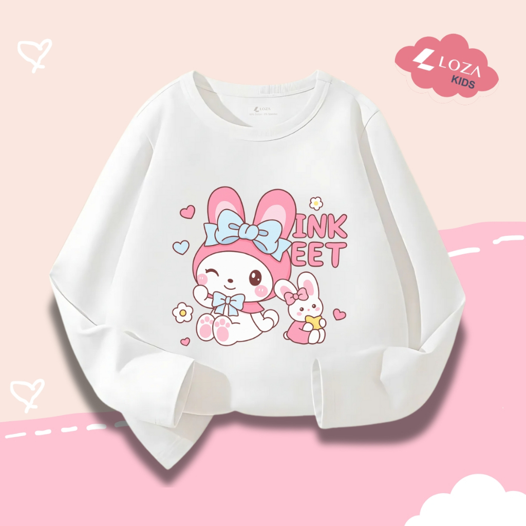 Áo thun dài tay bé gái in hình dễ thương - Loza Kids - KT001_thumbnail_3