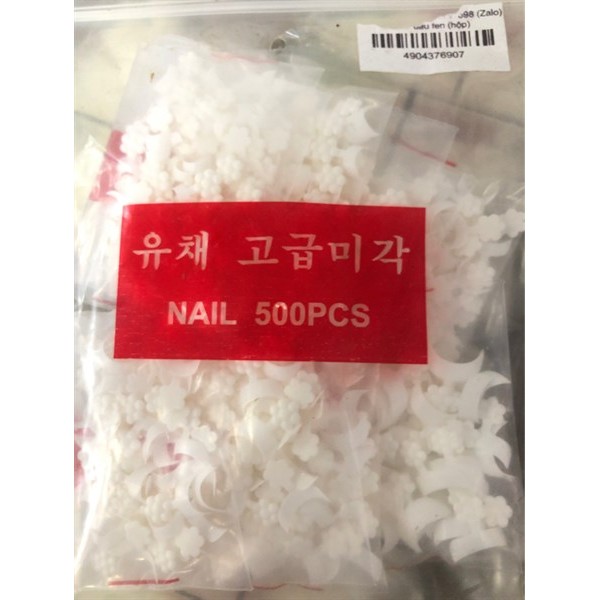 Móng nối đầu fen màu đục