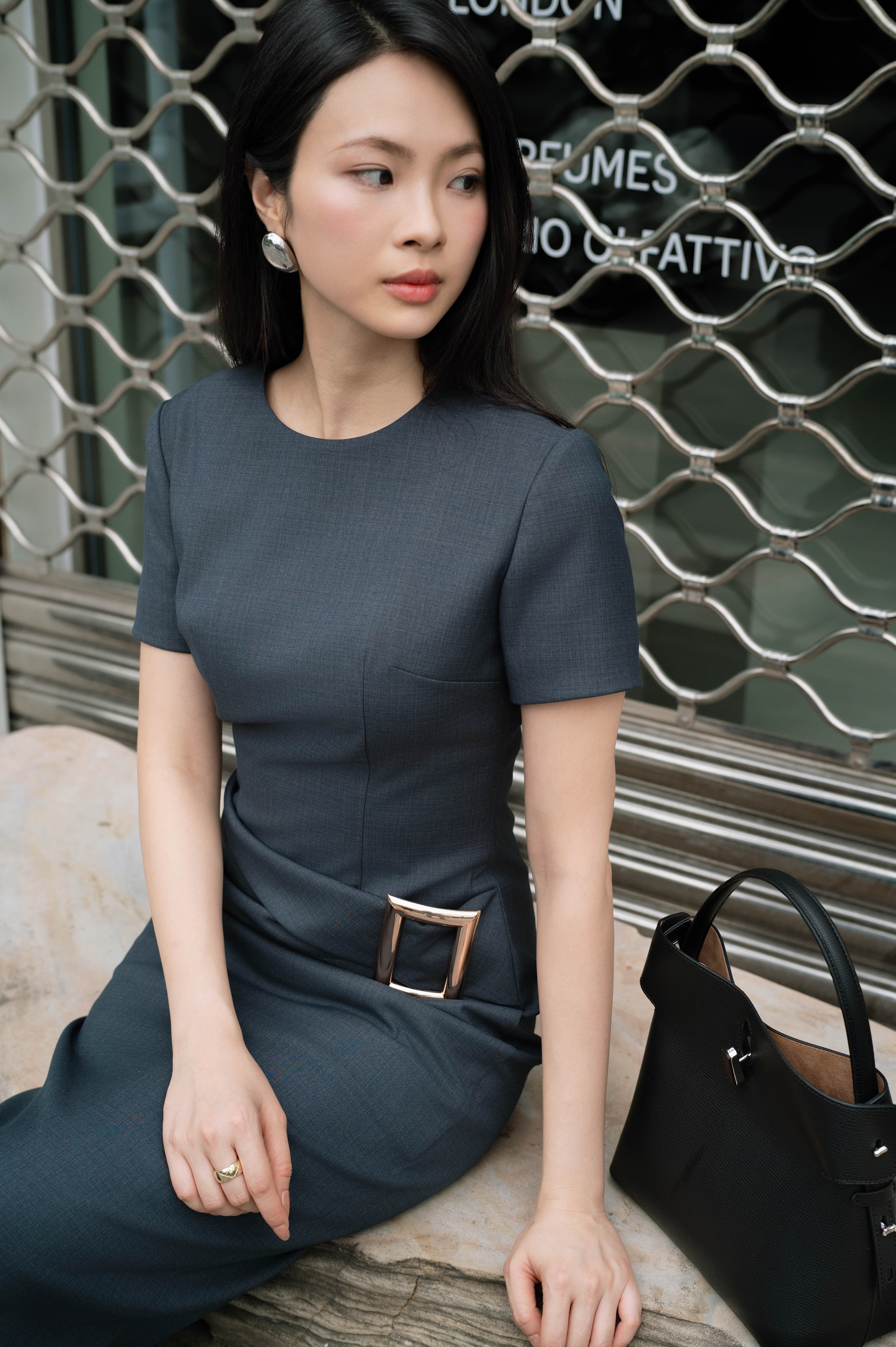 SOPHIA DRESS - Dark grey_thumbnail_3