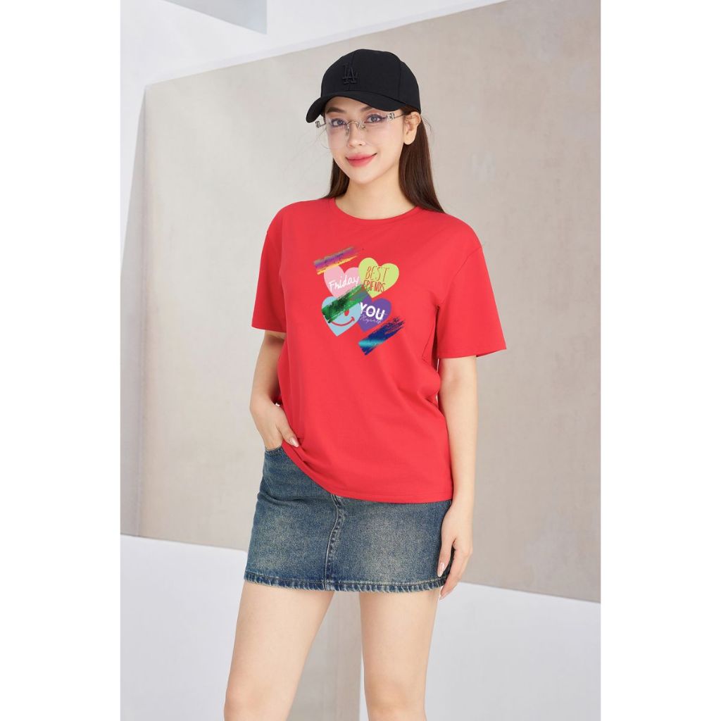 [Form Rộng] Áo thun nữ nhiều màu in hình trái tim -LOZA RT7855_thumbnail_11