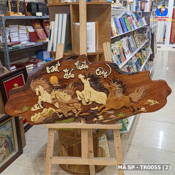 Tranh gỗ mã đáo thành công TC5 55x90cm_thumbnail_1