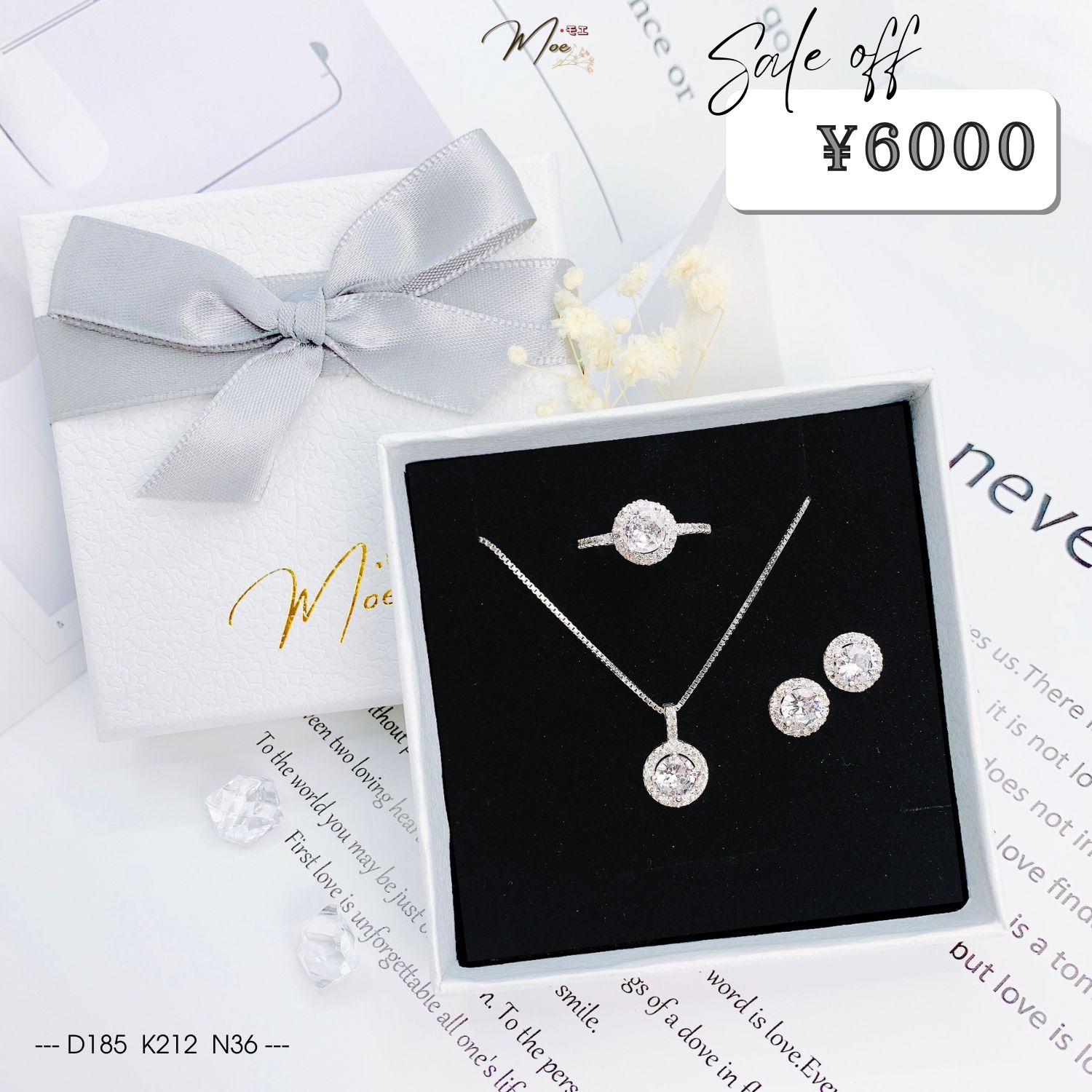 C54 - Combo Đá chủ tròn pha lê