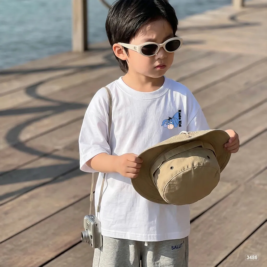 Áo thun bé trai bé gái hoạt hình Kado chất thoáng mát 3486_thumbnail_4