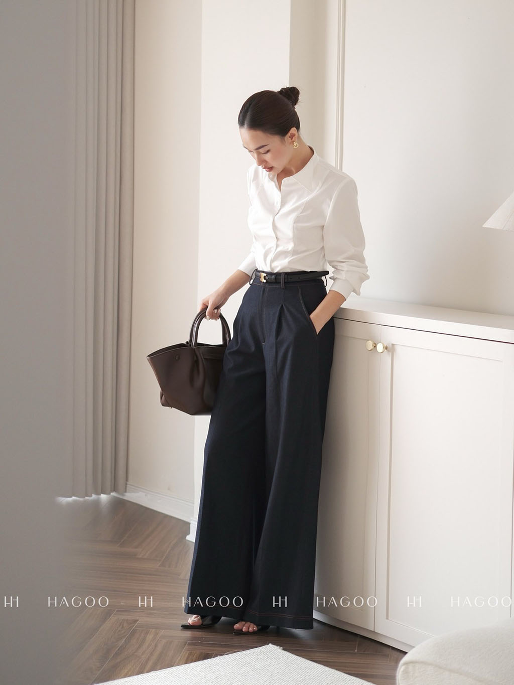 Áo sơ mi dài tay cà vạt rời_thumbnail_4