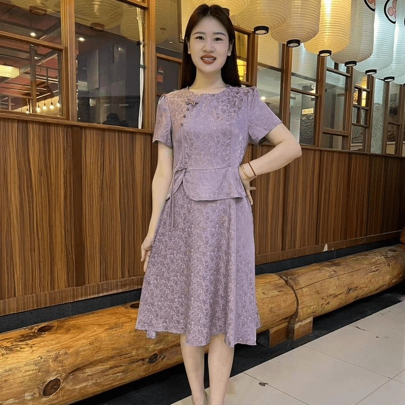 17976-Đâm lụa xòe cổ kết nút tàu cách điẹu ( lụa 2 da,lót)_thumbnail_1