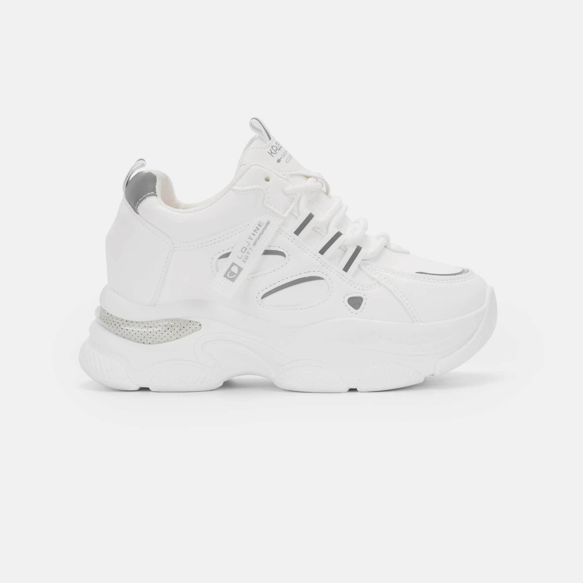 T111 - Giày thể thao nữ độn đế 7 cm tăng chiều cao