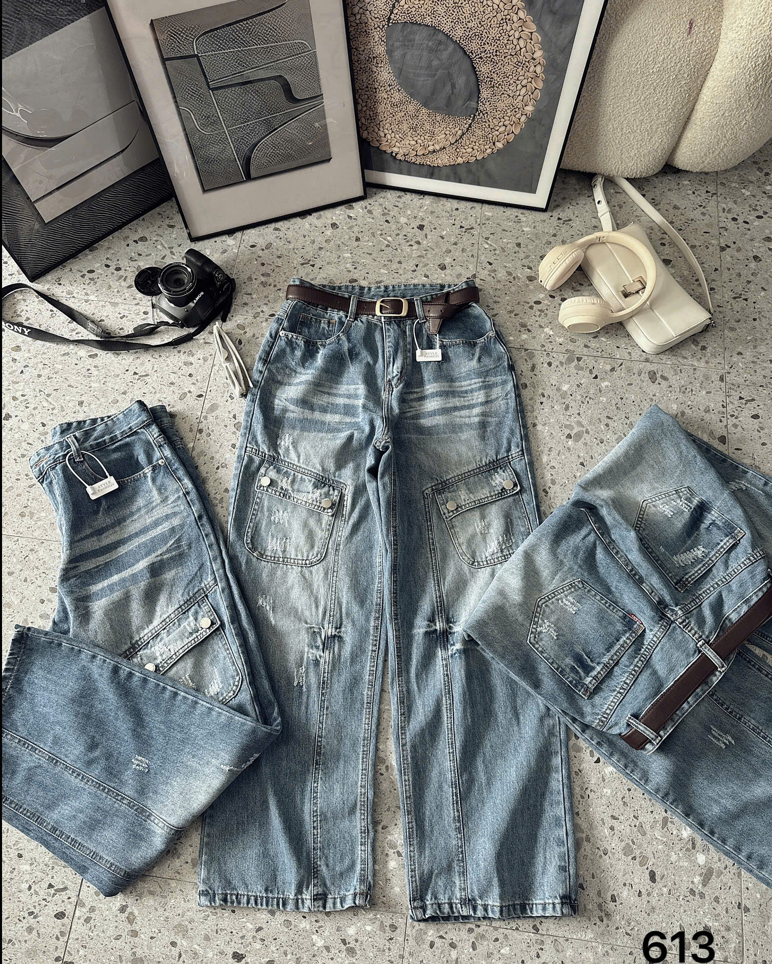 BIGSIZE NỮ-Quần suông túi hộp T-QJ613_thumbnail_6