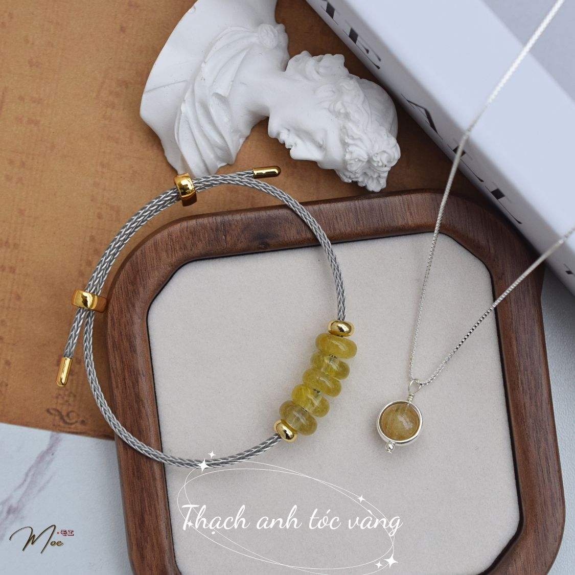 C70 - Combo dây chuyền & lắc tay đá phong thủy tự nhiên_thumbnail_1