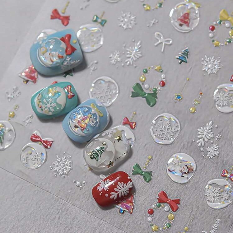 Sticker nail noel to4465