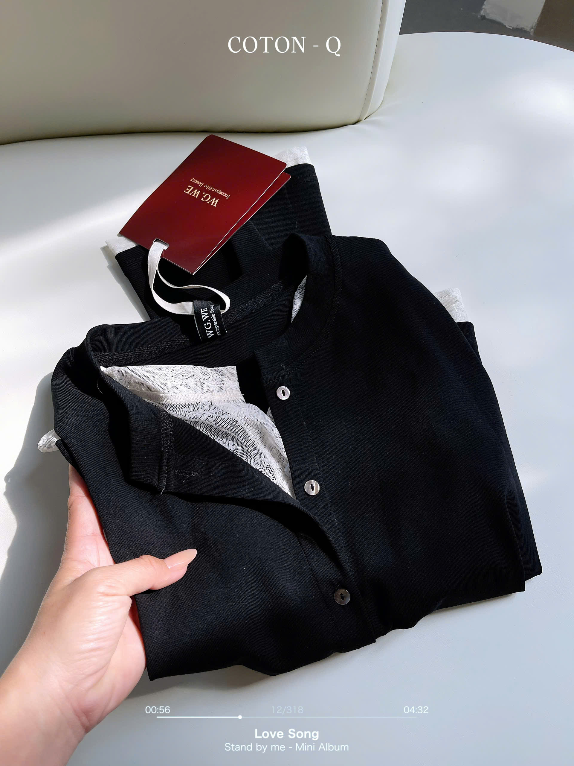 Áo tay dài phối ren đen_thumbnail_4