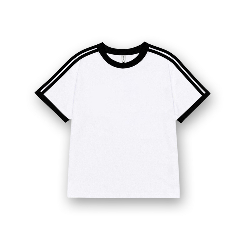 Áo baby tee phối trơn ABPVT01 Miucho cotton cổ tròn in basic_thumbnail_6
