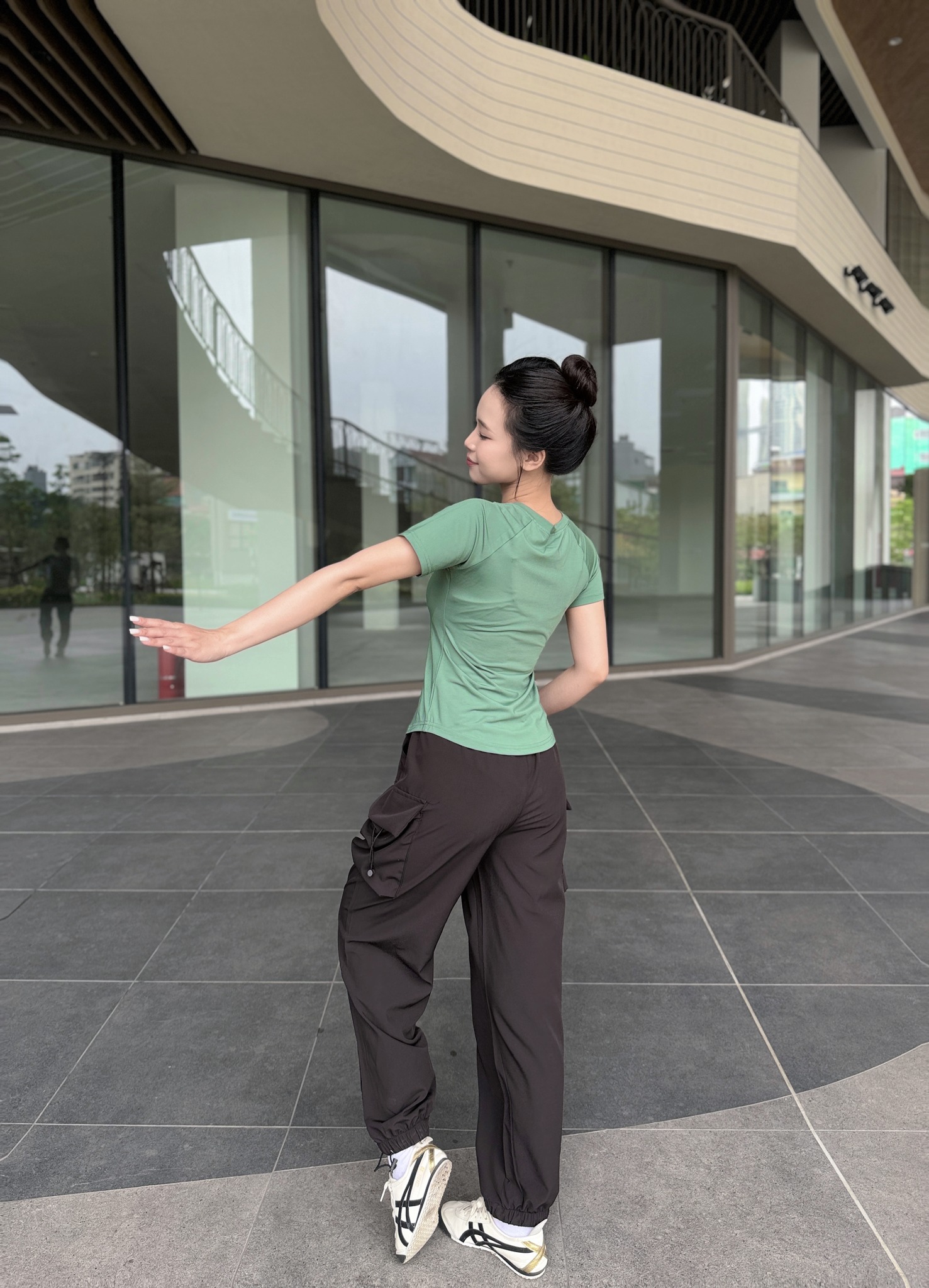 Áo thun thể thao nữ Running Tee có Bigsize_thumbnail_28