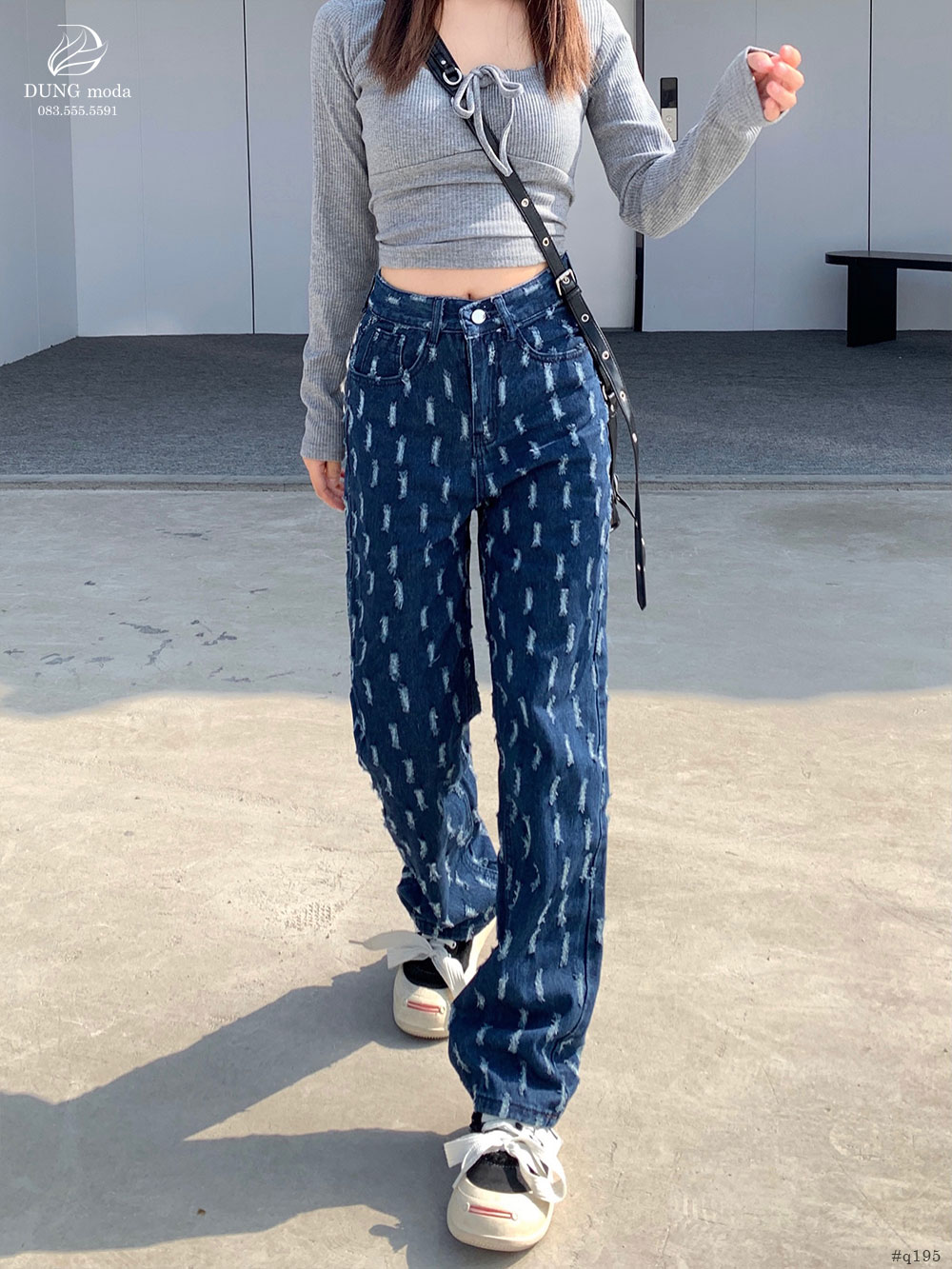 Quần Jean Suông Q195 7636_thumbnail_4