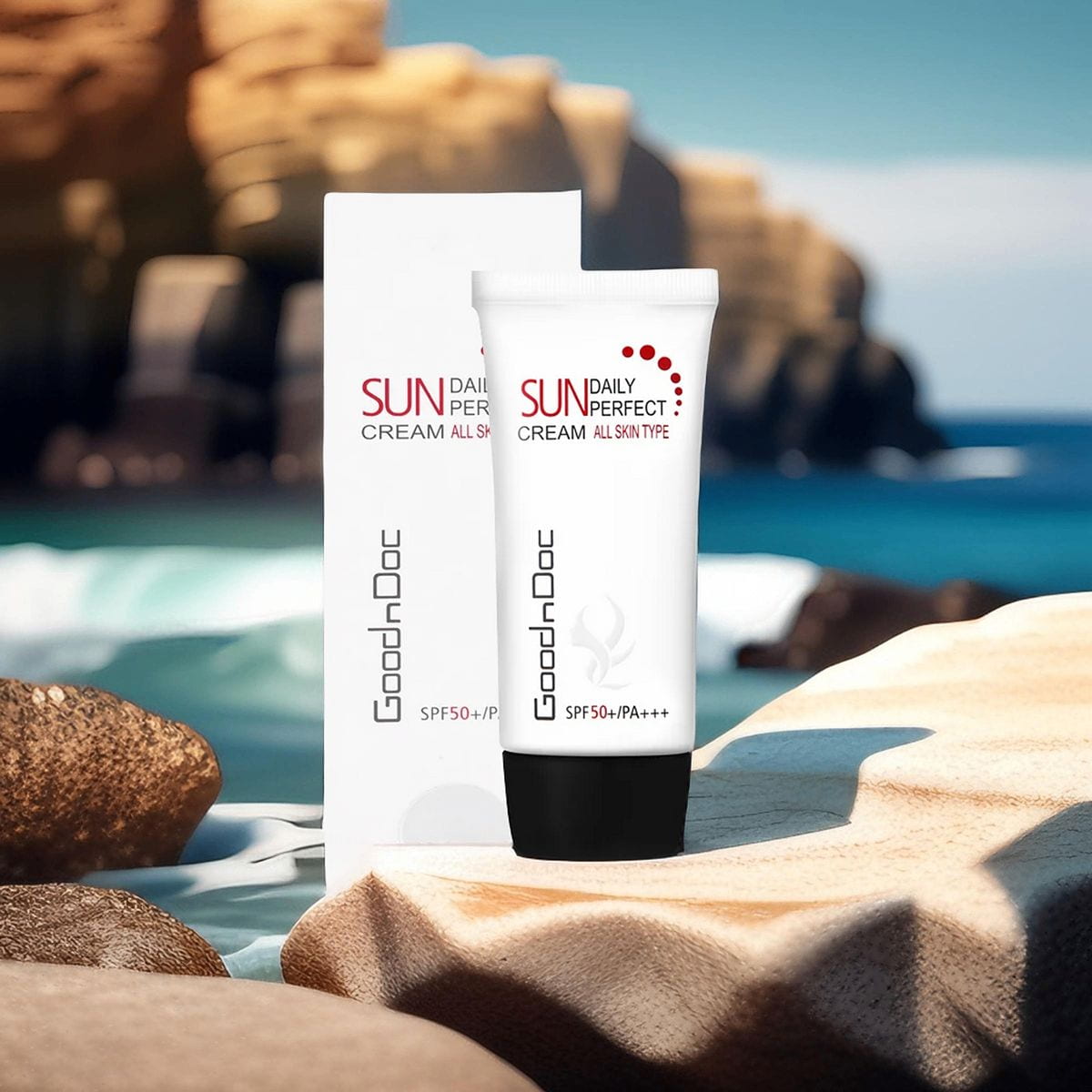 Kem chống nắng GoodnDoc Sun Daily Perfect Cream SPF 50/PA +++ 50ml