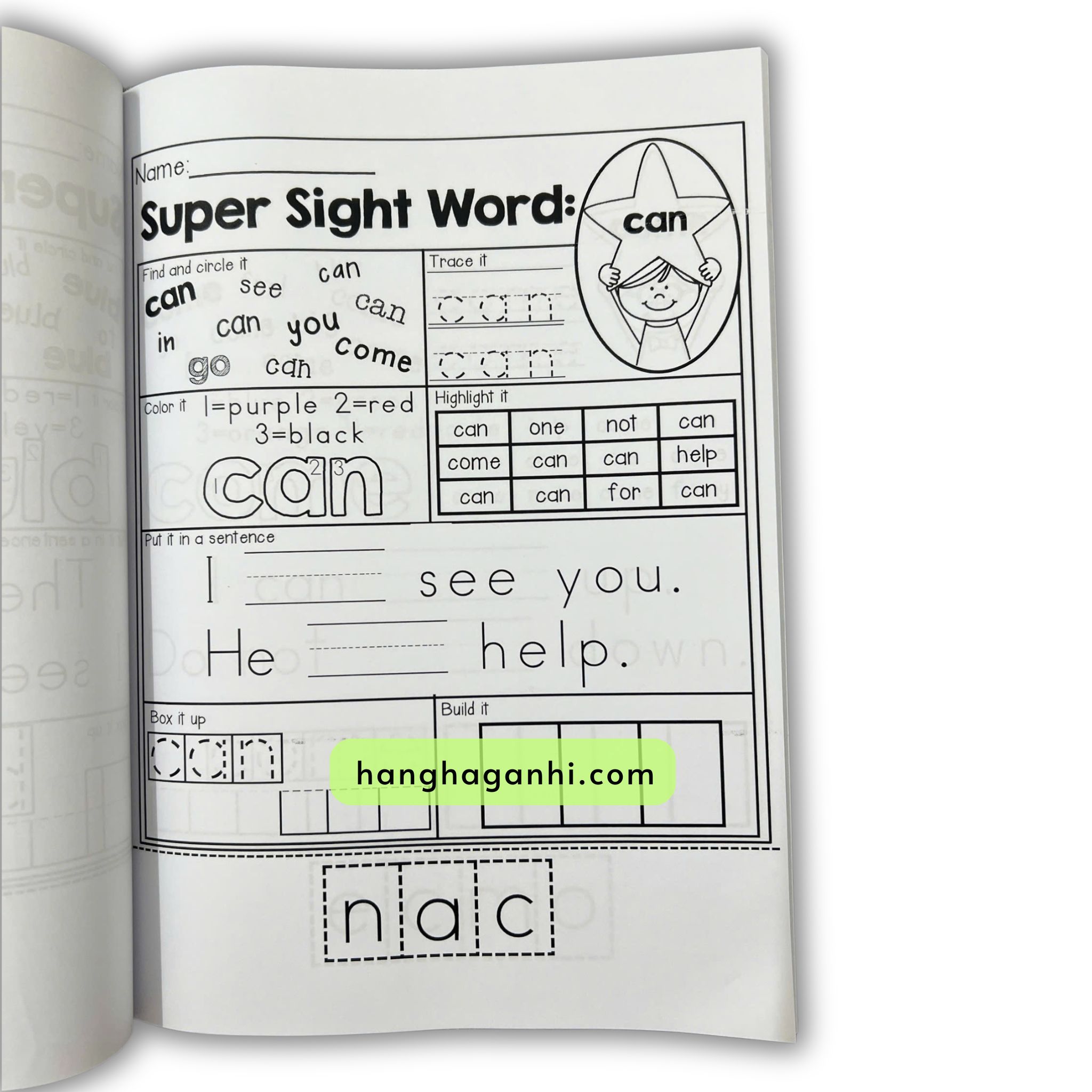 Sight Word Super Stars bộ 5 quyển 5 cấp độ_thumbnail_4