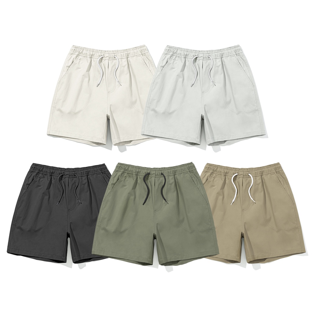 Quần Shorts Khaki Nam mặc nhà, Style Hàn Quốc | Soft Khaki Shorts [Regular Fit S23]