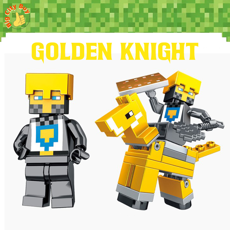 Set 8 Nhân Vật Hiệp Sĩ Ngựa MineCraft Siêu Đỉnh, Cực Hay Cùng Viên Nam Châm MineCraft, MineCraft Nam Châm_thumbnail_7