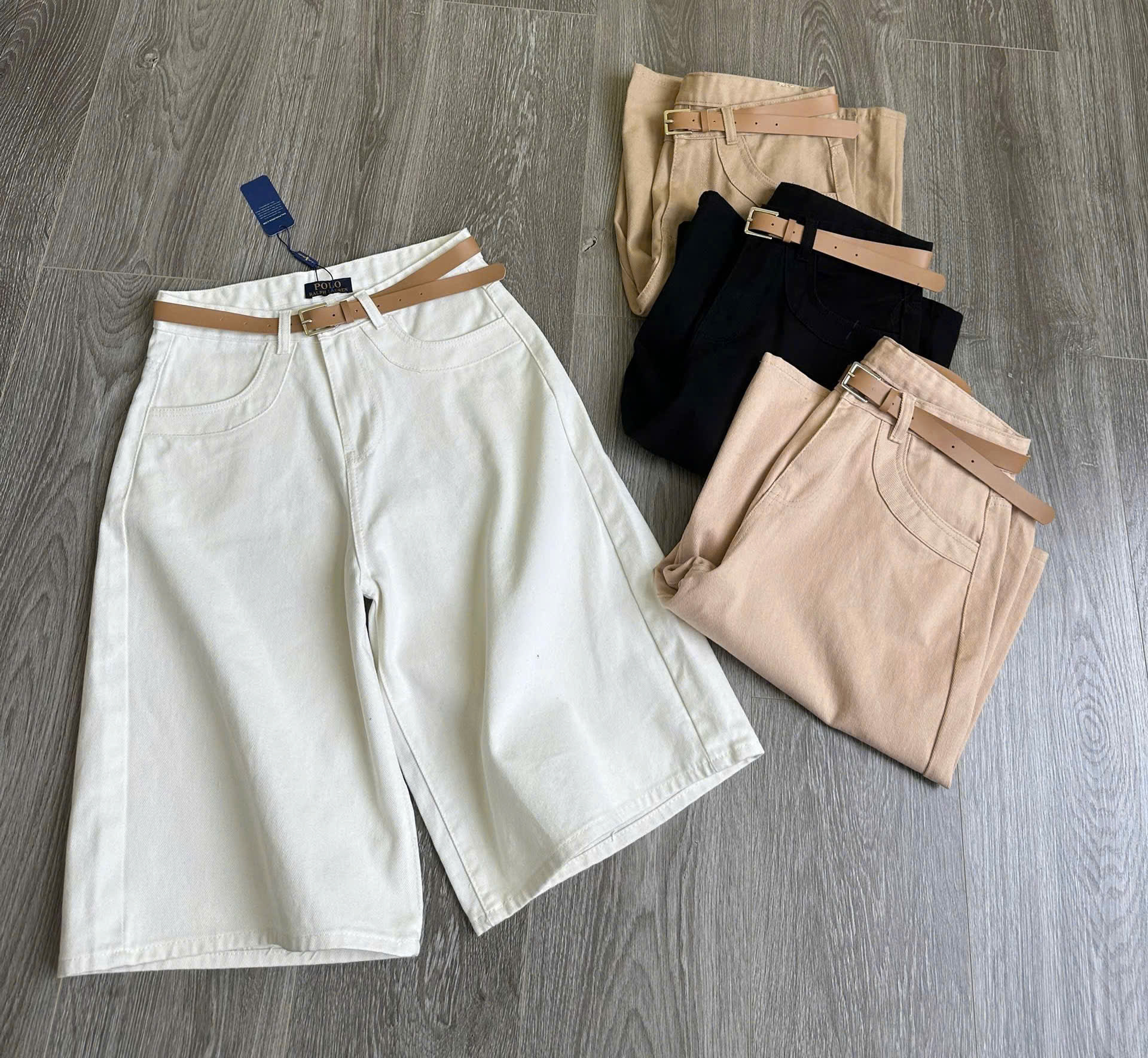 Quần ngố kèm belt ( NÂU )_thumbnail_11