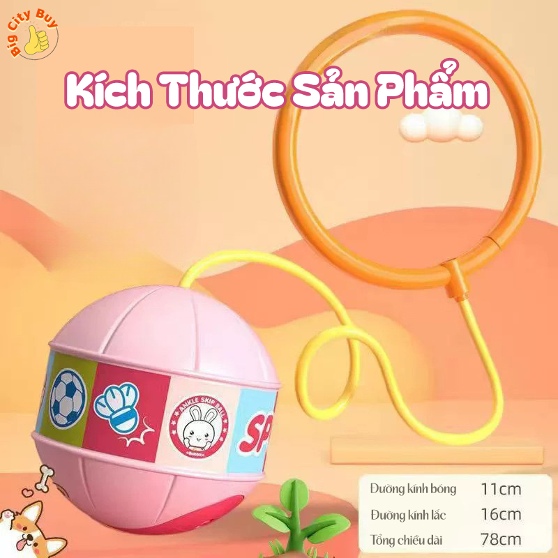 Bóng Nhảy Phát Sáng Tập Thể Dục Cho Trẻ Em, Đồ Chơi Tăng Cường Sức Khỏe, Tăng Chiều Cao_thumbnail_5