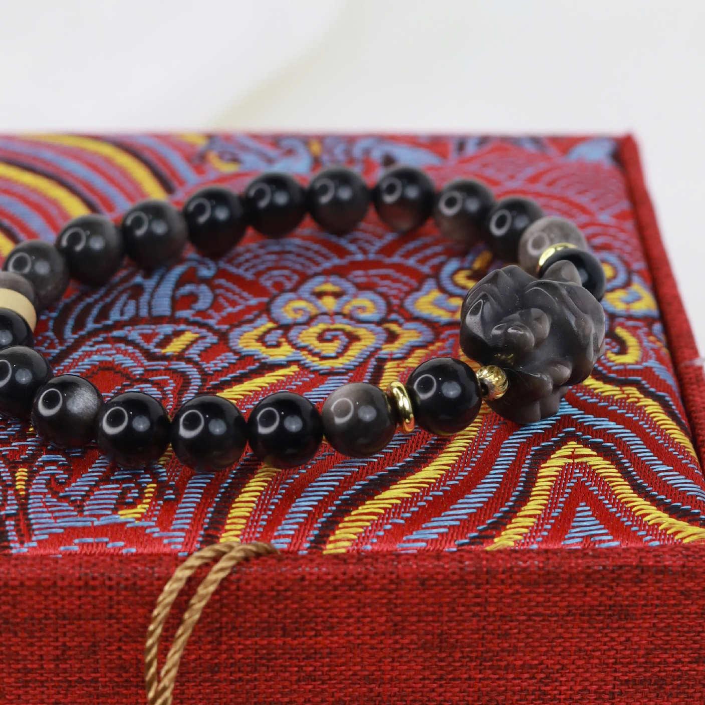 Vòng tay obsidian mix hồ ly_thumbnail_2