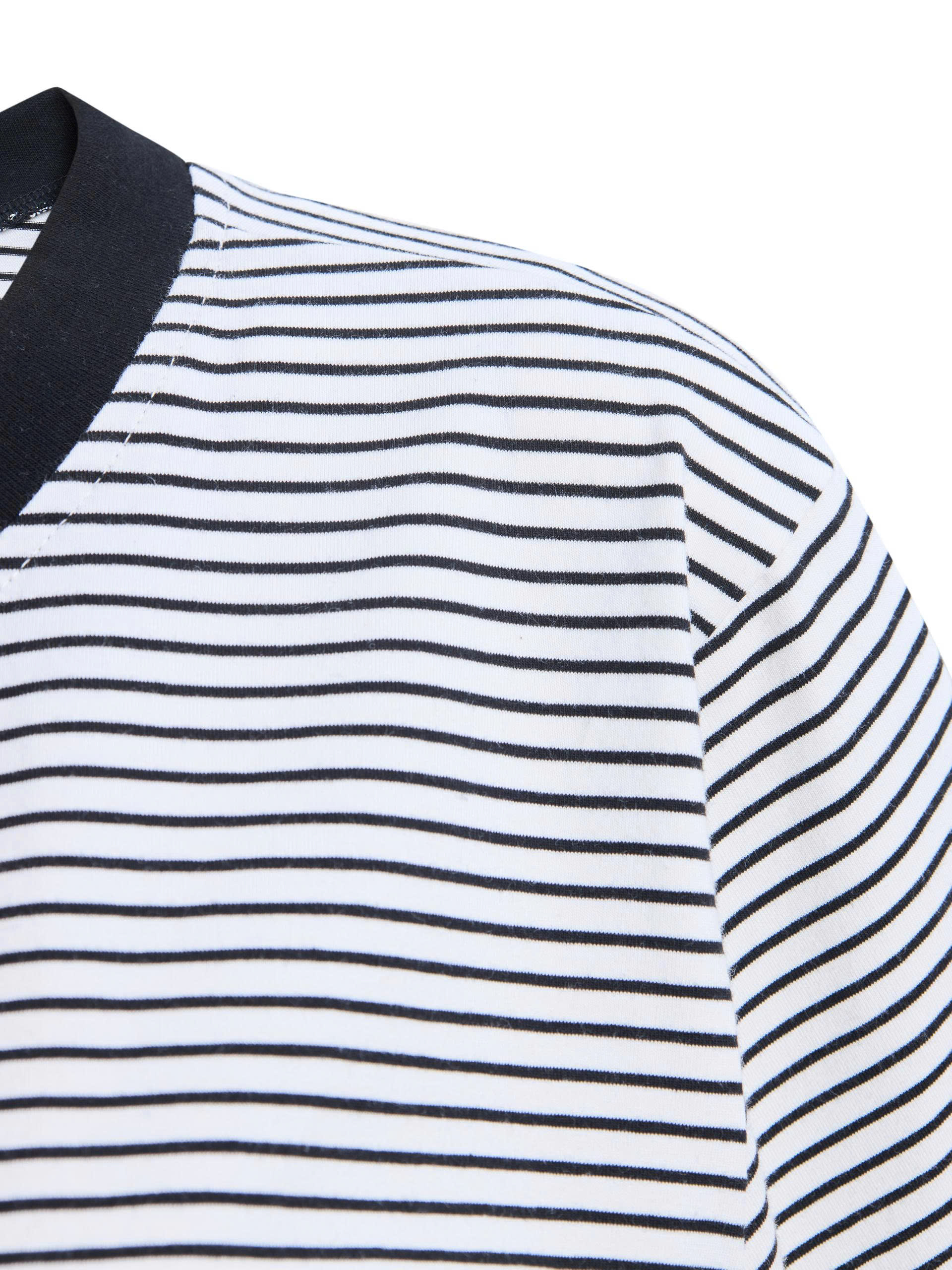 BIGSIZE -Áo thun sọc kiểu phối viền bigsize AK089 dành cho nàng béo_thumbnail_5