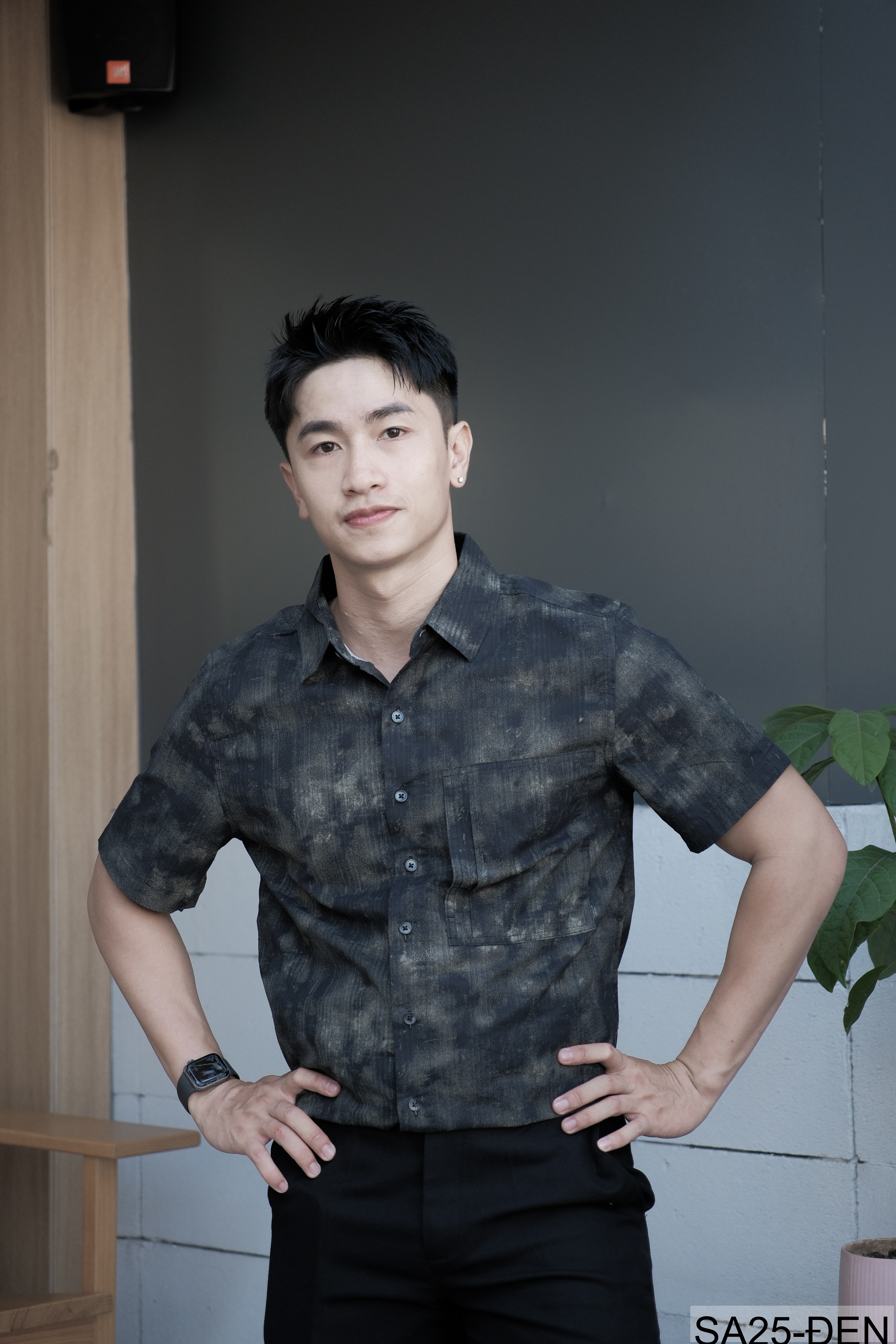 SA25 - Áo sơ mi nam ngắn tay họa tiết phong cách streetwear, chất cotton mềm mát, form rộng thoải mái_thumbnail_19