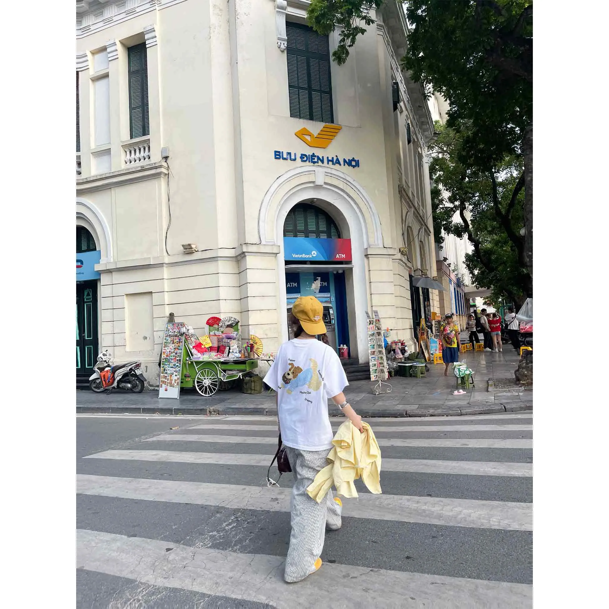 Áo thun boxy hình cún dễ thương 2596 Miucho vải cotton thoáng mát phong cách Hàn Quốc in mix_thumbnail_6