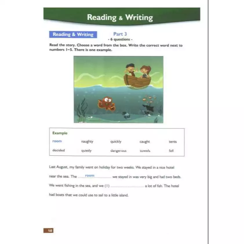 Sách - Succeed in Cambridge English Flyers - Bản in laser sắc nét, tặng file nghe_thumbnail_4