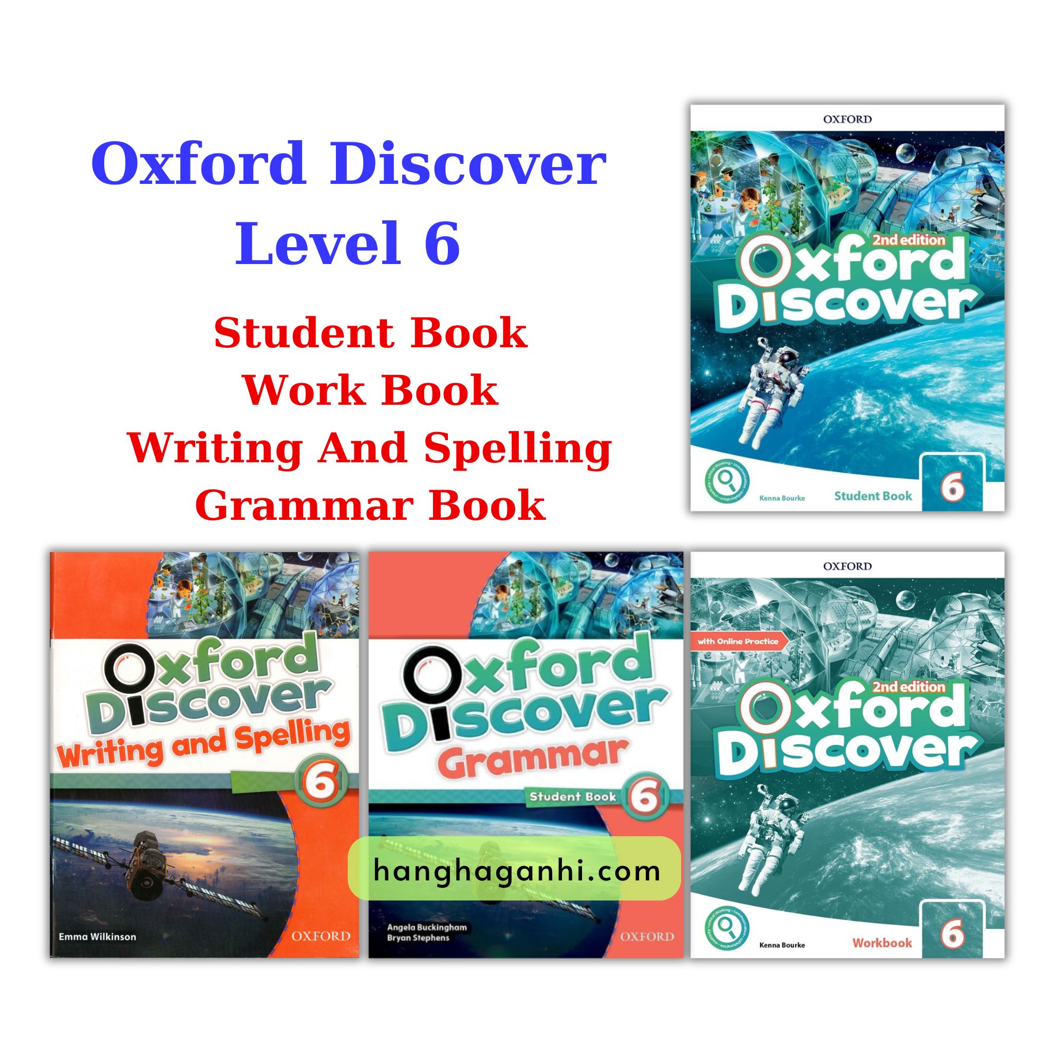 Combo 4 cuốn Oxford Discover Level 6- 2nd edition (Studentbook, Workbook, Grammar book, Writing And Spelling book)_thumbnail_0