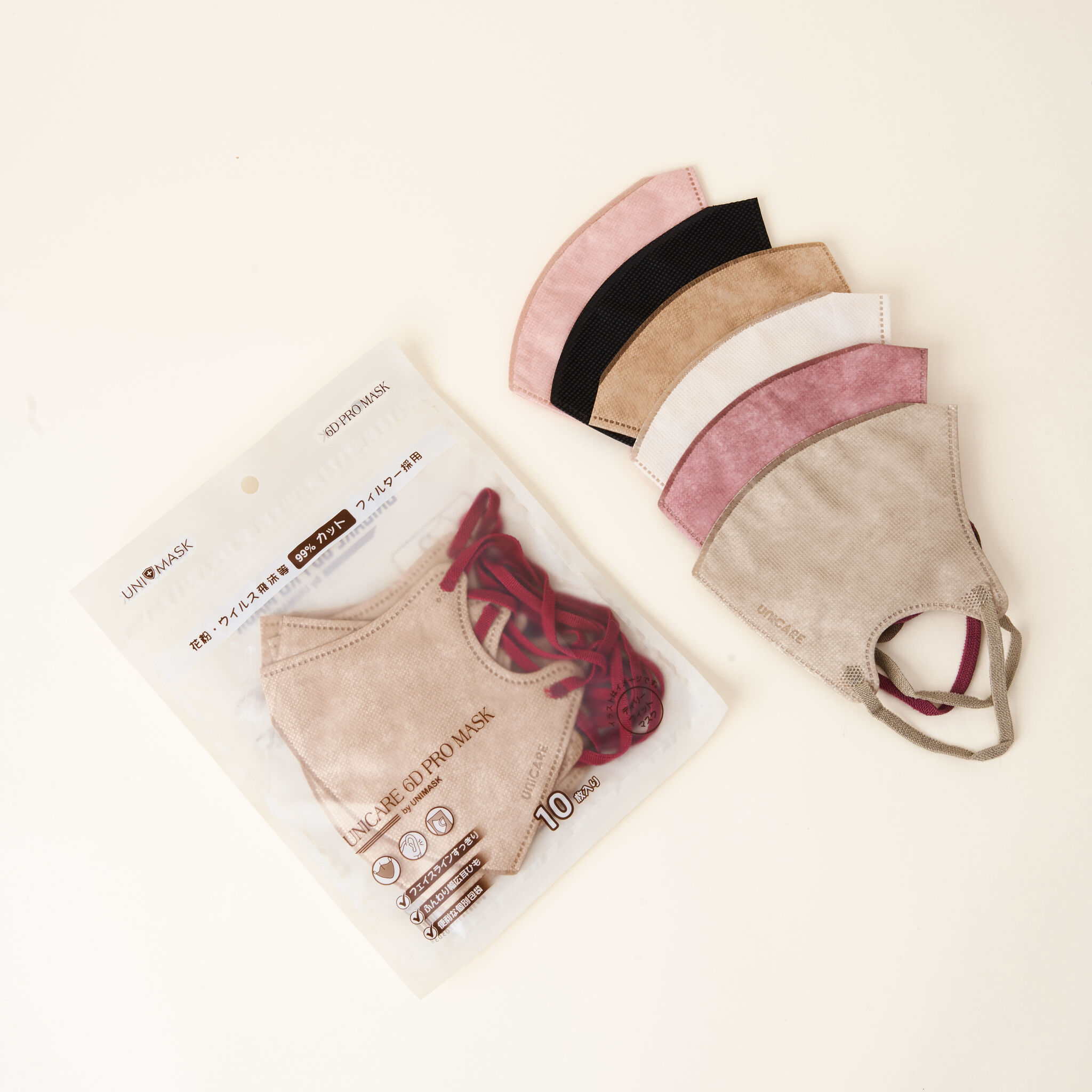 Thùng khẩu trang Unicare 6D Pro Mask 180C - Tặng Thêm 20c - FREESHIP_thumbnail_9