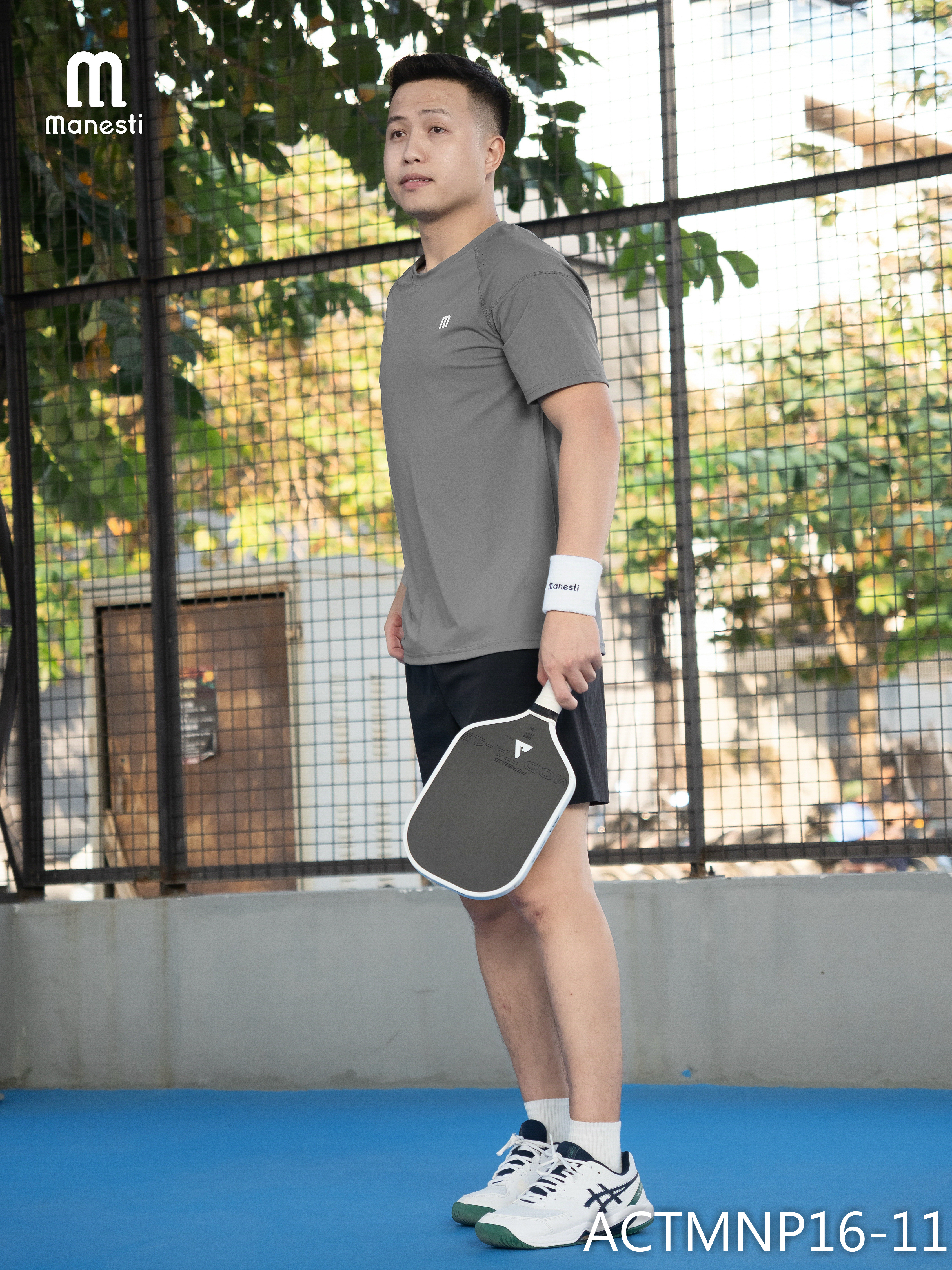 Áo thun thể thao nam chơi Pickleball/Tennis CoolVent Manesti_thumbnail_59