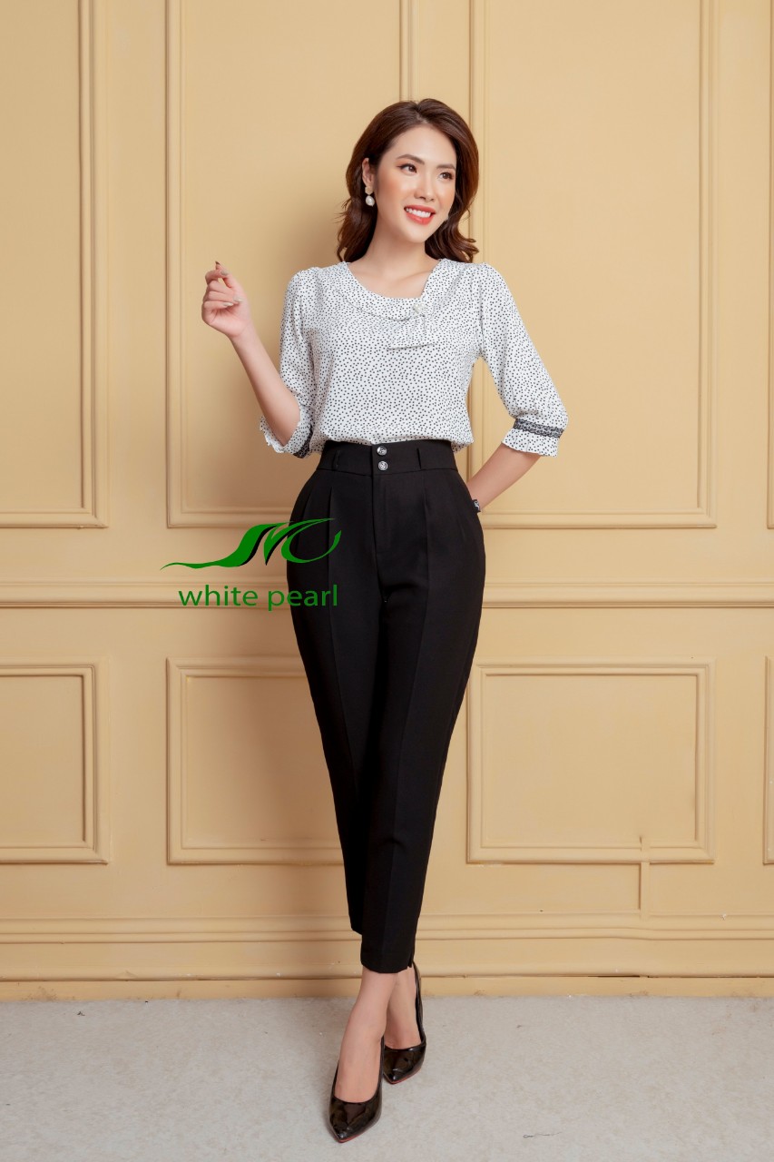 Quần âu baggy nữ thời trang công sở cao cấp White Pearl_thumbnail_0