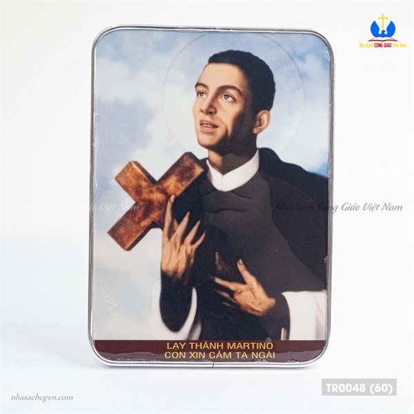 Ảnh để bàn Thánh Martino 15x21cm ✔