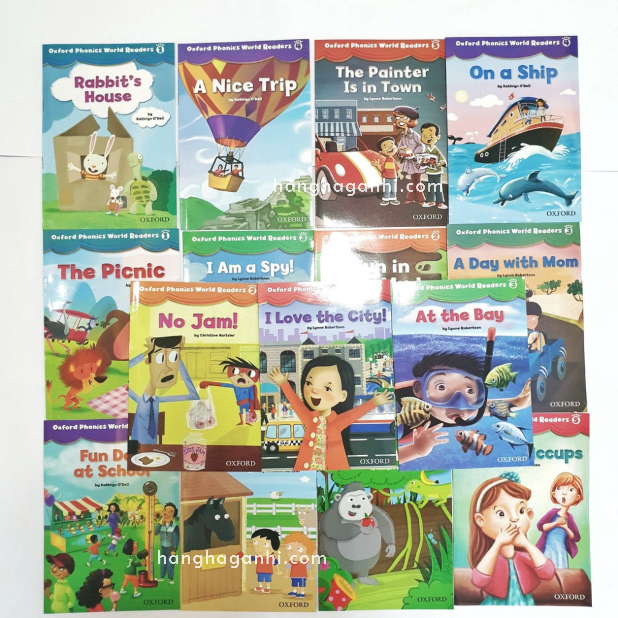 Bộ sách Oxford Phonics World Readers – Truyện Phát Âm Phonics Trọn Bộ 15 Cuốn ( Kèm File Nghe)
