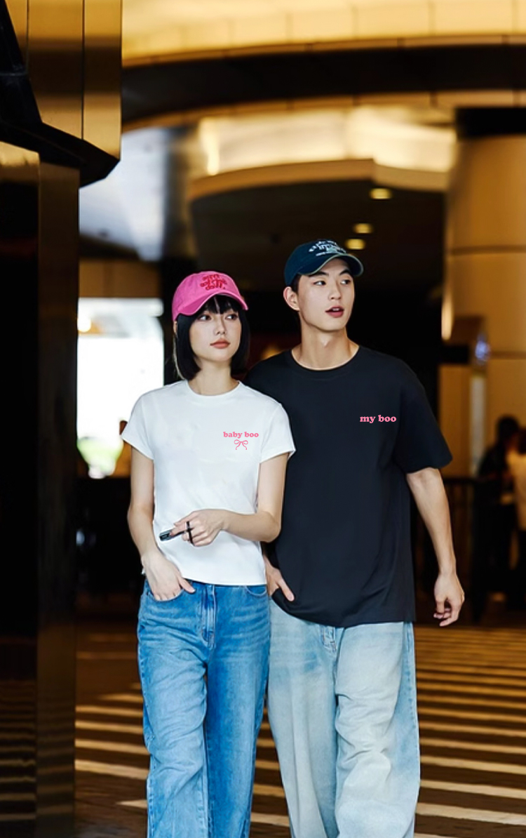 Áo thun cặp nam nữ đôi form rộng vải cotton co giãn thoáng mát ATD1653 Miucho in basic_thumbnail_2