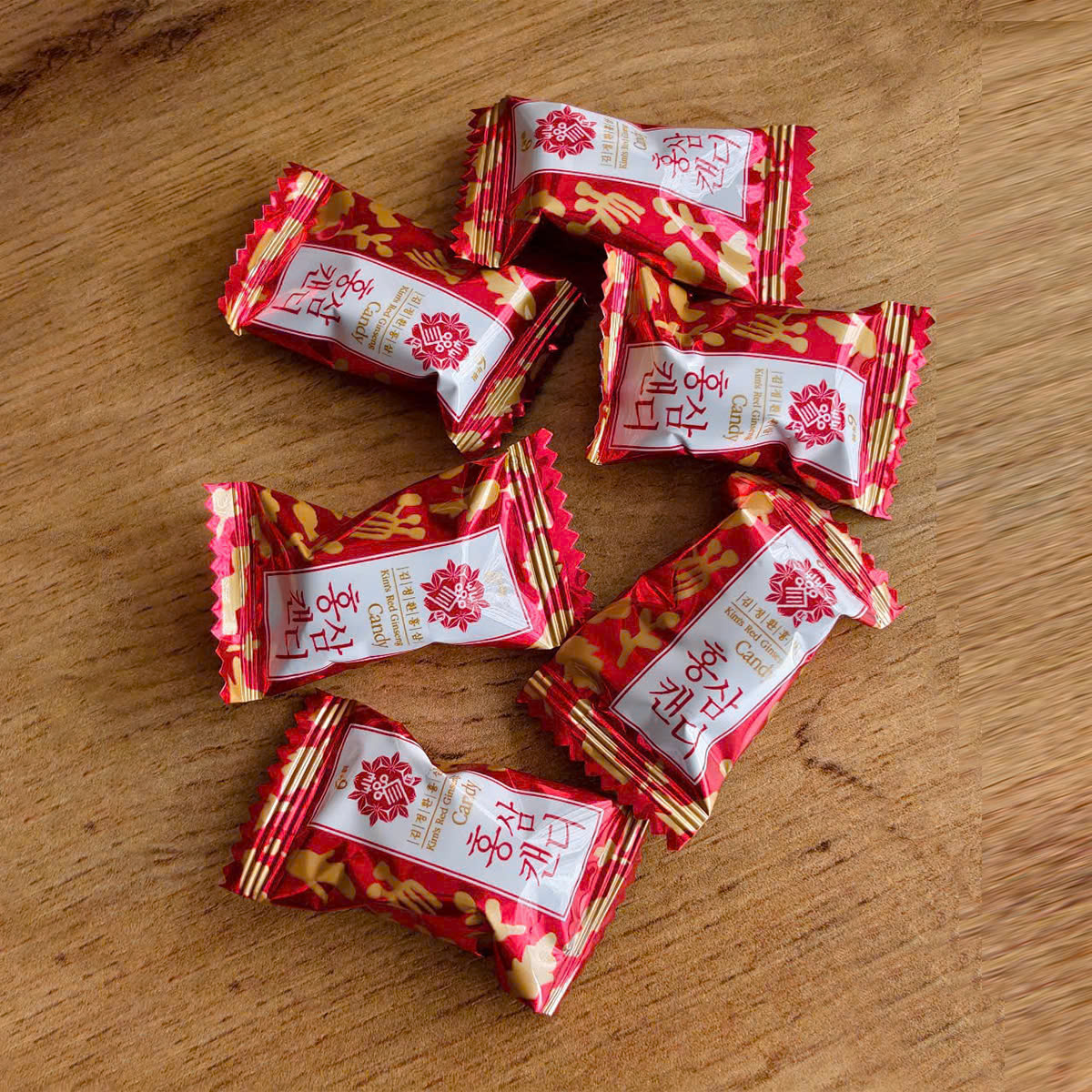 Kẹo Hồng Sâm 6 năm Tuổi 200gr Kim’s Red Ginseng Candy_thumbnail_5