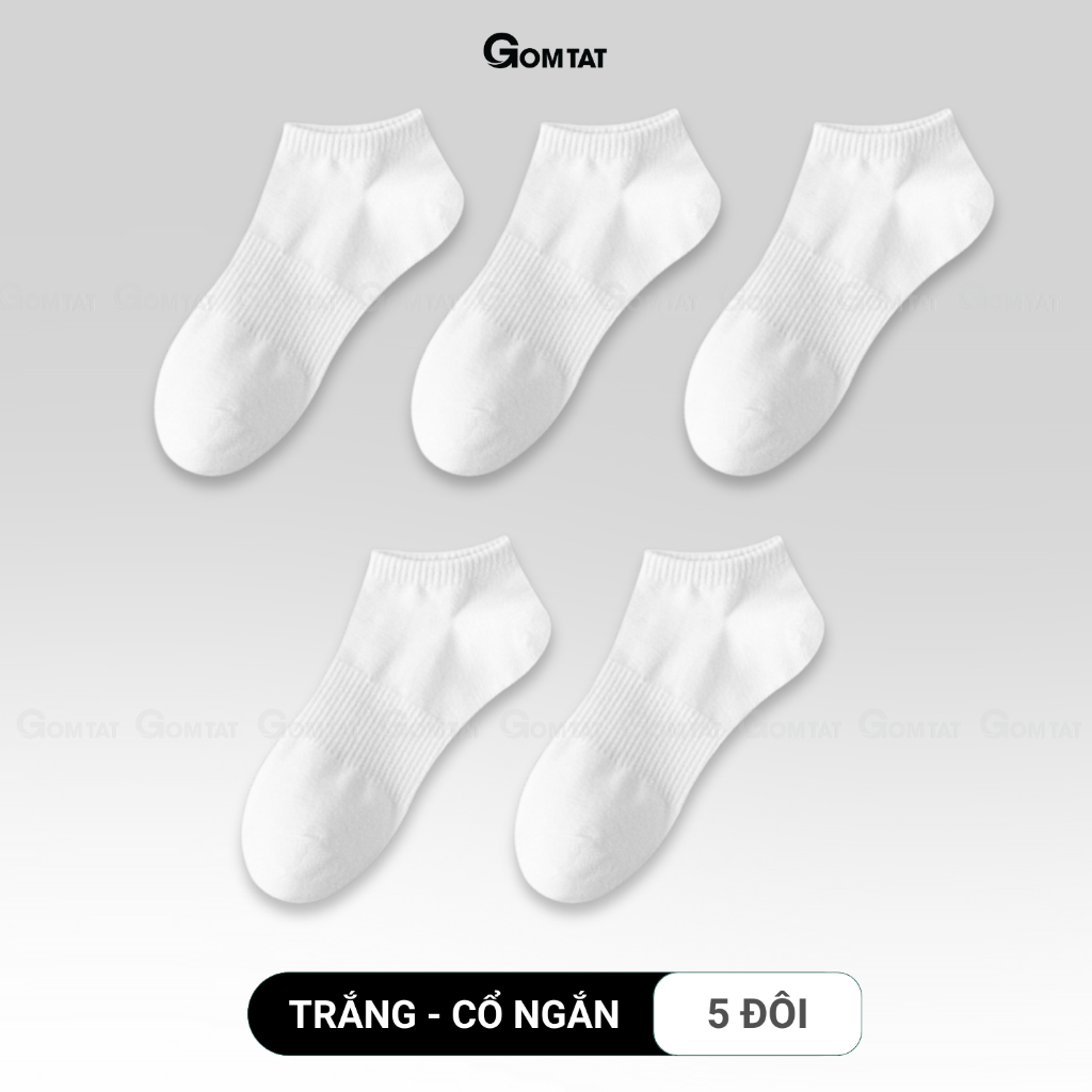 Combo 5 đôi tất trơn OAS-1704_thumbnail_0